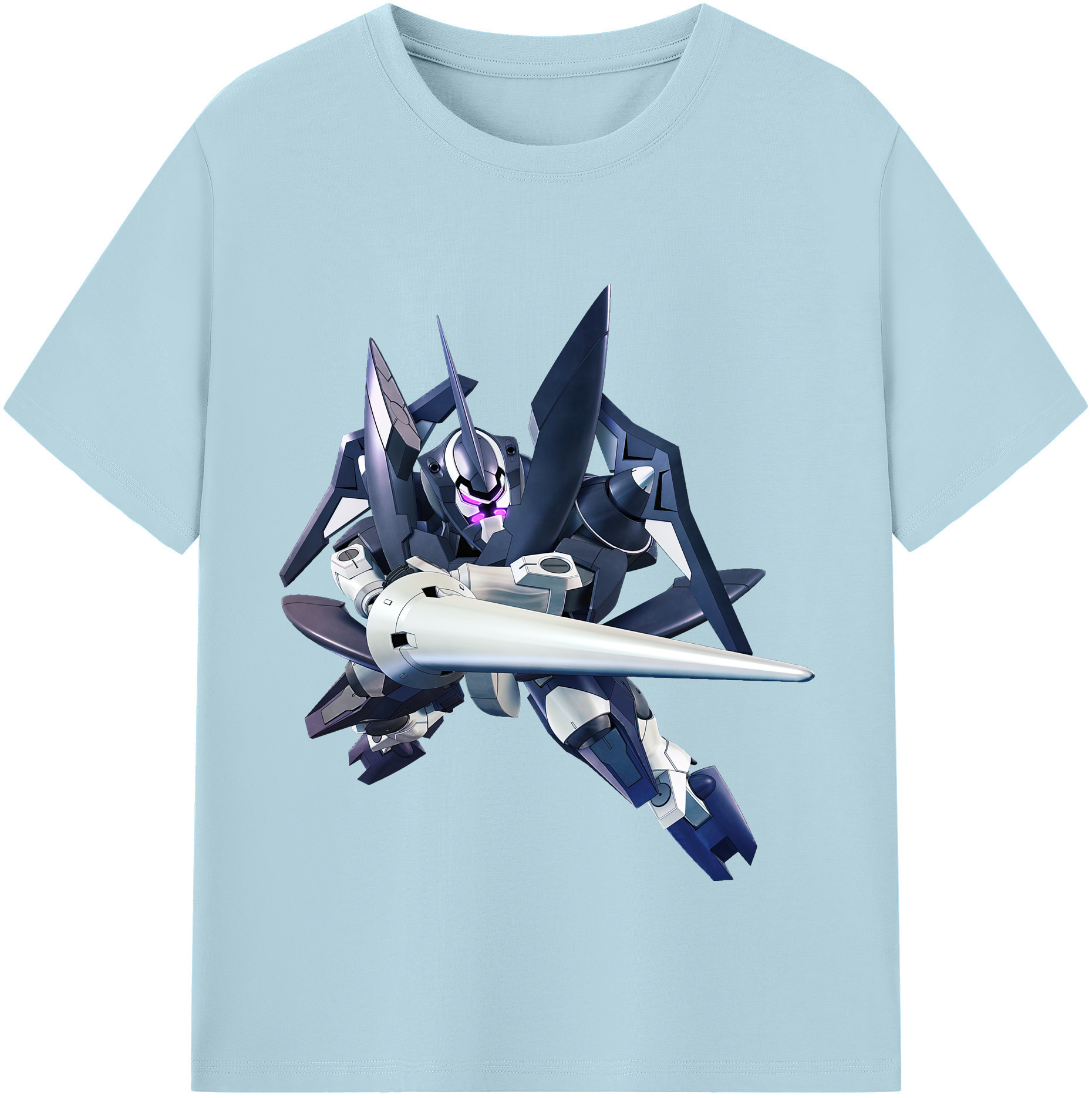 （画像用） 機動戦士ガンダム Mobile Suit Gundam 綿100％半袖Tシャツ（フロントプリント）